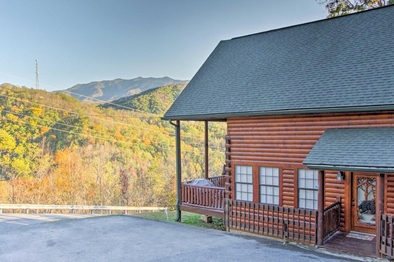 Expansive Gatlinburg Cabin Hot Tub, Deck And Grill! Eksteriør bilde