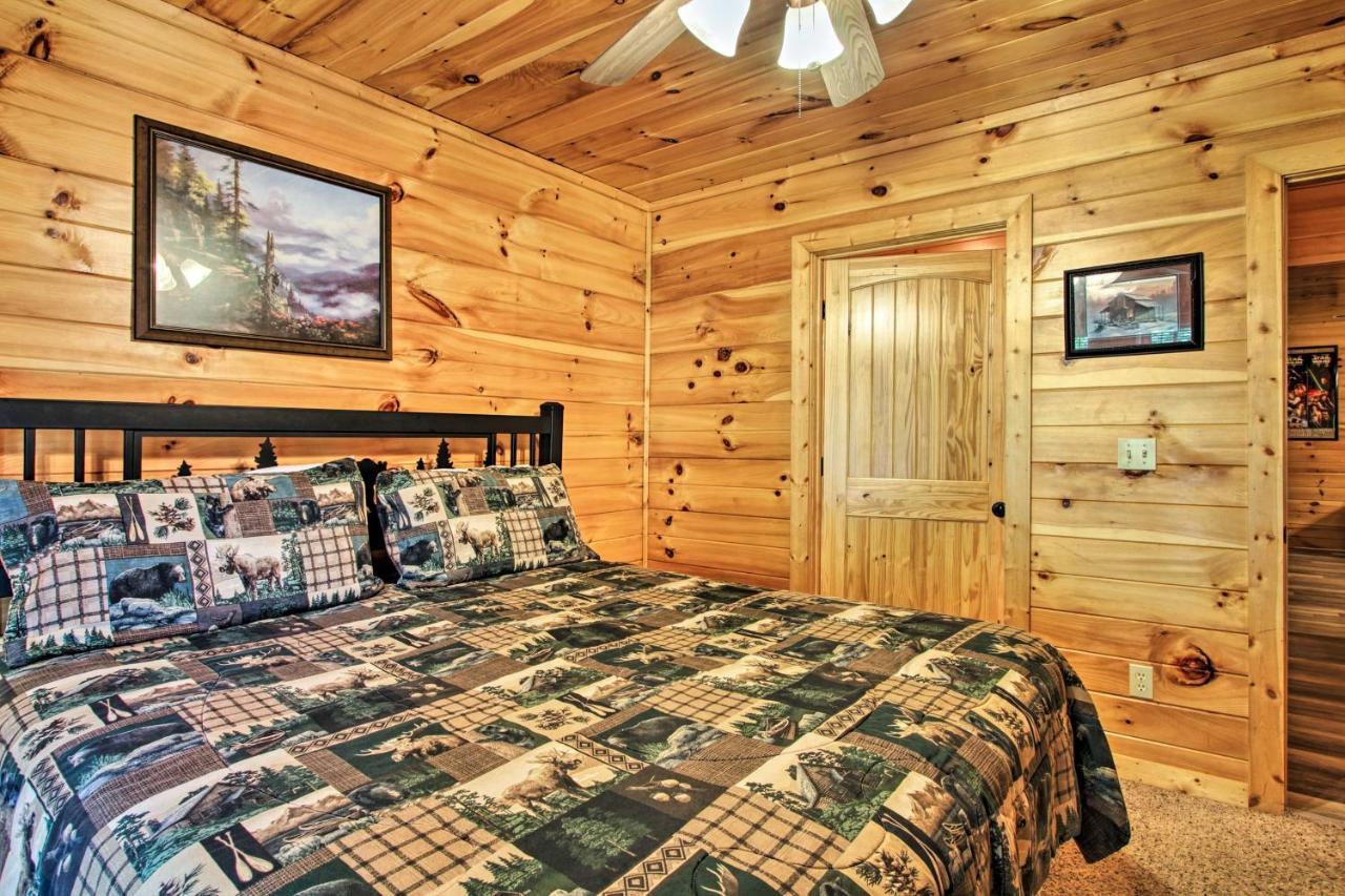 Expansive Gatlinburg Cabin Hot Tub, Deck And Grill! Eksteriør bilde