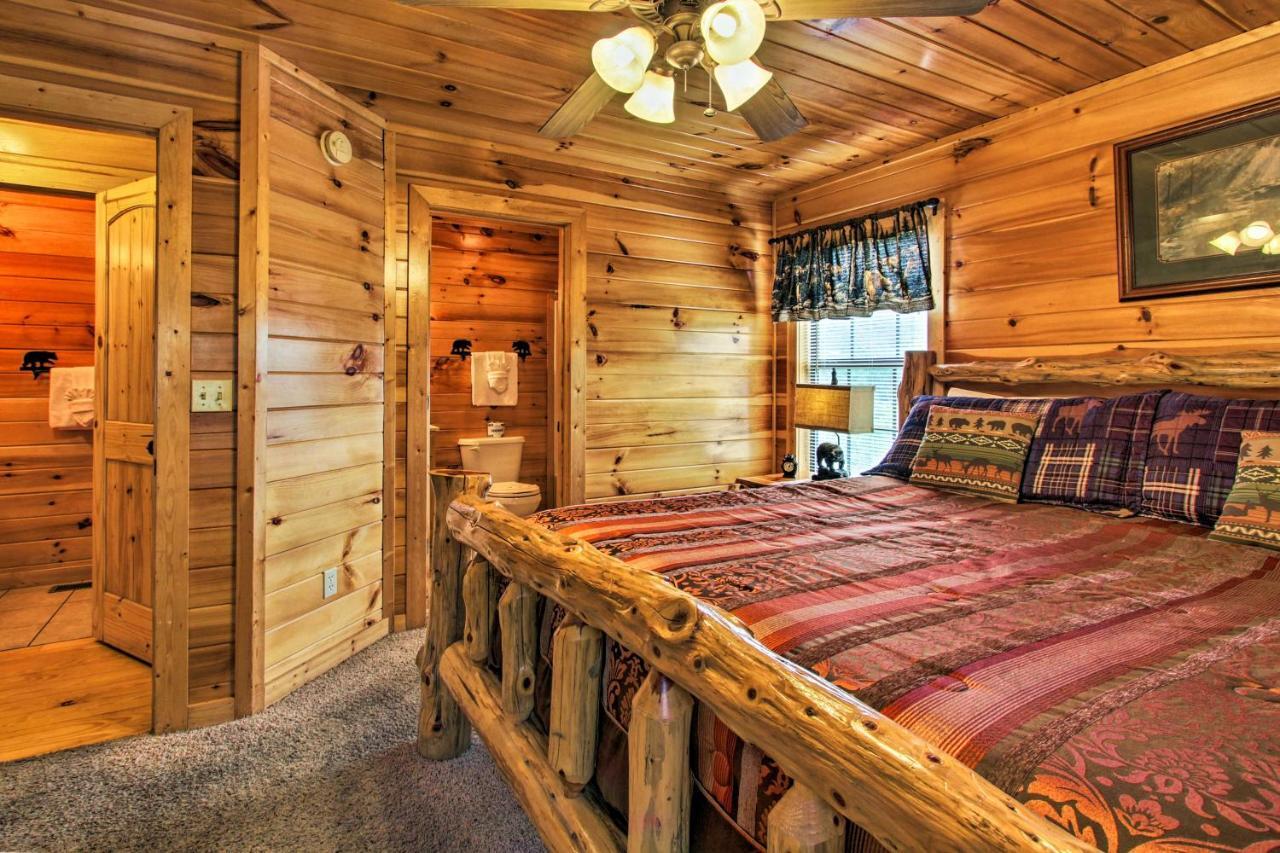 Expansive Gatlinburg Cabin Hot Tub, Deck And Grill! Eksteriør bilde