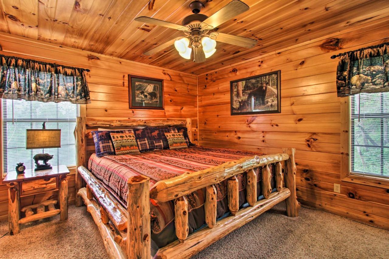 Expansive Gatlinburg Cabin Hot Tub, Deck And Grill! Eksteriør bilde